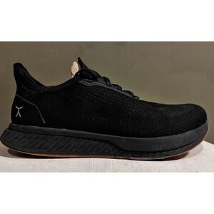 Flux Adapt Runner Black Gum Mens Sz 9 Running Training Cross Fit Knit Shoes